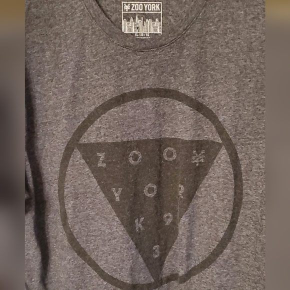 Zoo York Vintage, T-shirt, Charcoal, XL - Picture 2 of 8